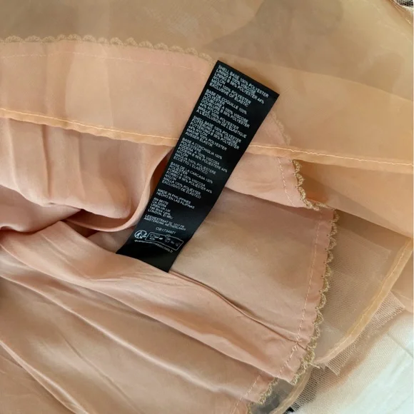 Anthropologie Blush Pink Layered Dress - Picture 3 of 5